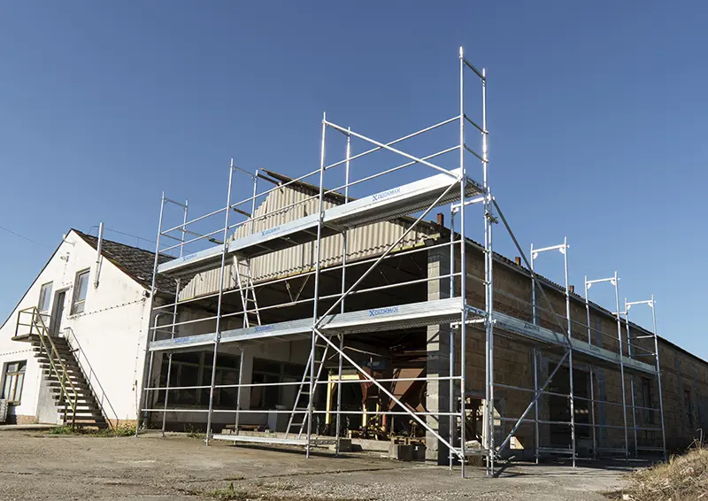 Homlokzati állvány